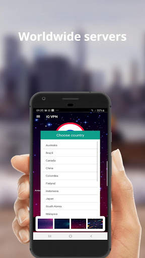 iQ vpn Finder - Anonymous ultra fast  vpn engine screenshot 3