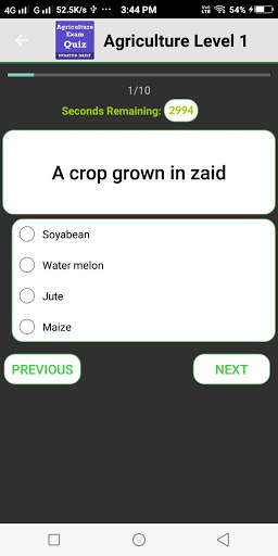 Agriculture quiz screenshot 2