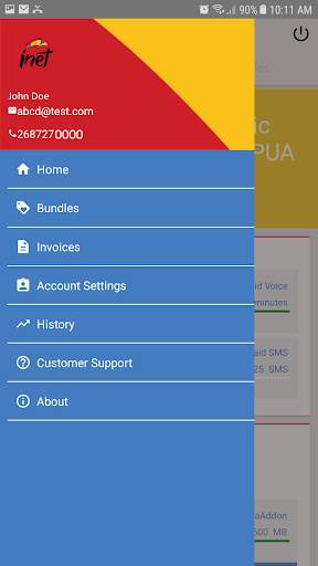 MyInet screenshot 4