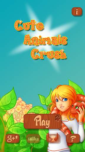 Cute Animals Crush screenshot 1
