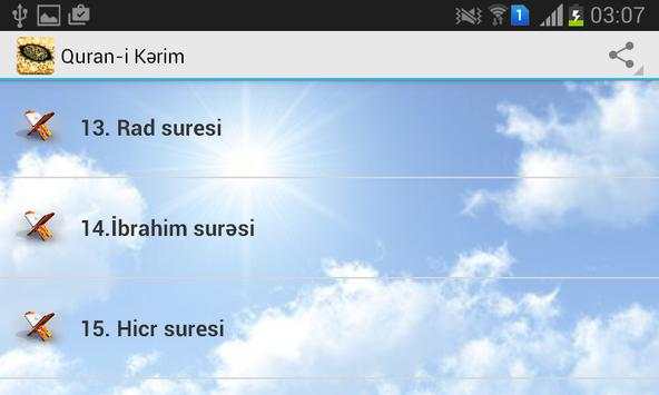 Quran-i Kərim screenshot 3