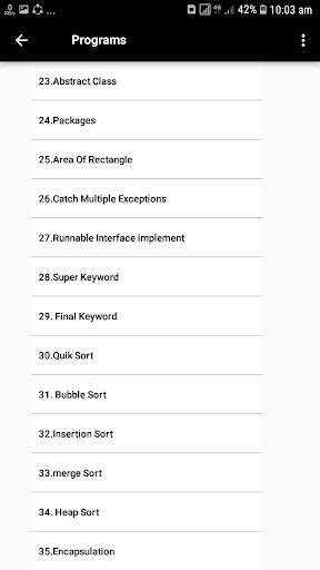 Learn Java screenshot 4