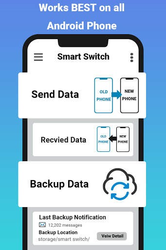 Smart switch mobile app: Phone backup & restore screenshot 5