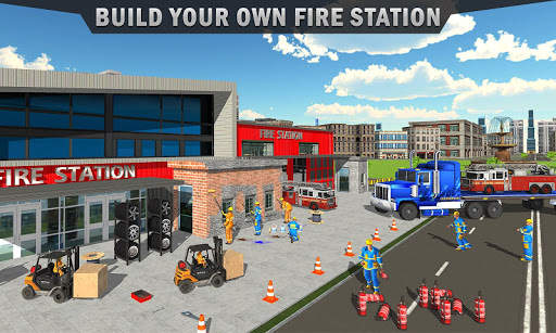 Firefighter Truck Simulator: Rescue Games screenshot 1