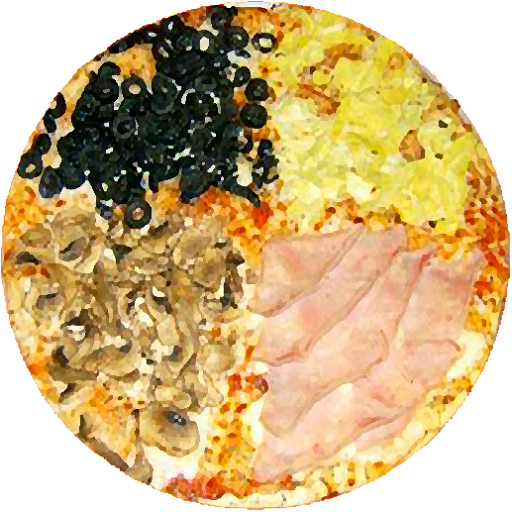 How much pizza to order? icon