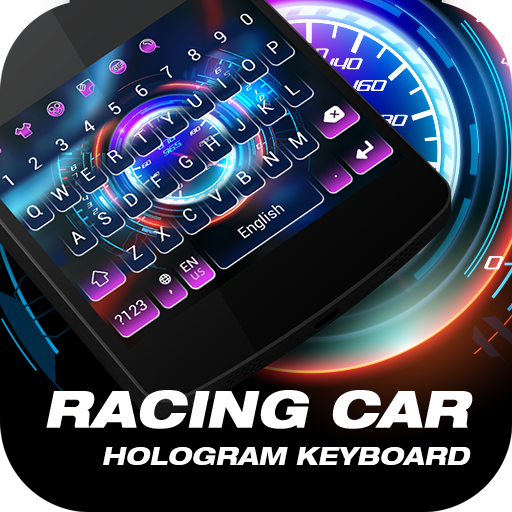 Racing Car Dashboard Keyboard Theme icon