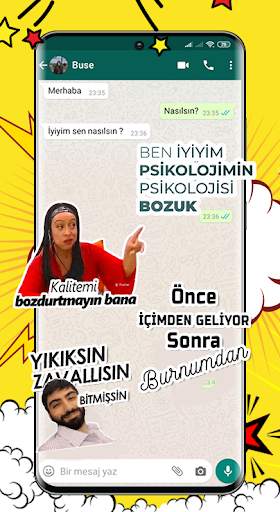 Mizah Sticker Komik Whatsapp Sticker - StickerWaps screenshot 5
