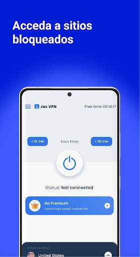 Jax VPN: Internet Ilimitado screenshot 1