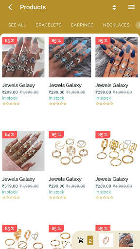 JewelsGalaxy – Fashion Jewelry Online Shopping App screenshot 3