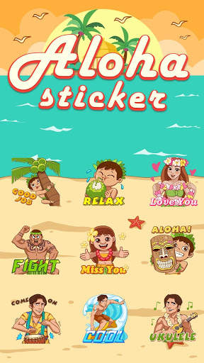 Aloha Summer Sticker for Snapchat screenshot 2