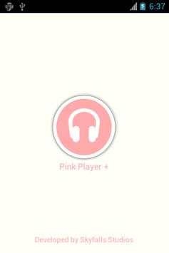Pink Music Player   screenshot 1