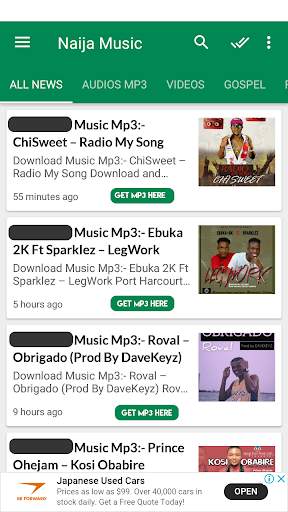 Naija Music - Stream and Download Nigerian Songs. screenshot 2