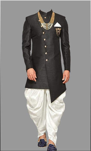 Party Wear Nice Style Sherwani Suit Free screenshot 4