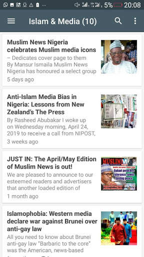 Muslim News Mobile screenshot 4