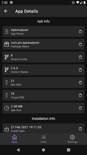 Apk Analyzer screenshot 5