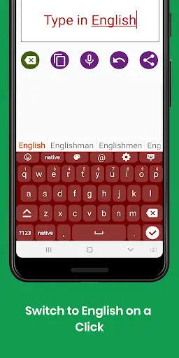 Sindhi English Keyboard : Infra Keyboard screenshot 5