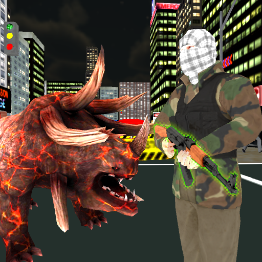 Monster Angry Bull Attack Simulator icon