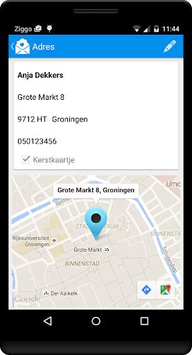 Adresses-app screenshot 2