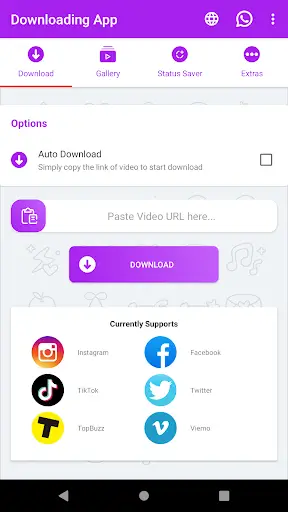 Downloading App screenshot 1