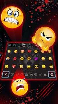 Scary Wolf Keyboard Theme screenshot 3