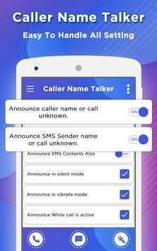 Caller Name Talker 5 تصوير الشاشة