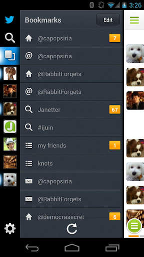 Janetter for Twitter screenshot 2