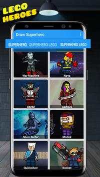 Draw a Lego Hero  Characters screenshot 5