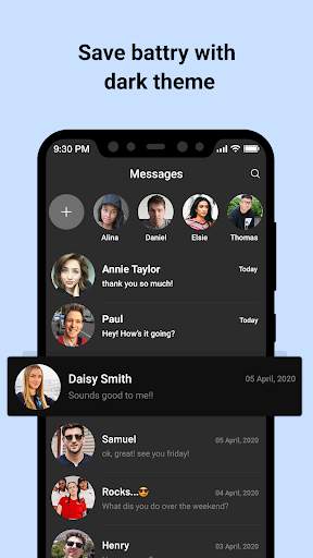 Messages screenshot 2