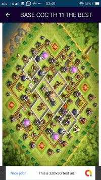 Top Base COC TH11 Update screenshot 3