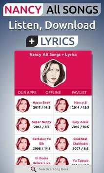 نانسي عجرم - أغاني وكلمات screenshot 1