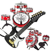 Guitar band icon