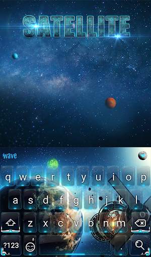 Satellite Animated Keyboard    स्क्रीनशॉट 2