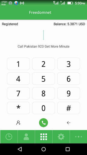 Freedomnet Dialer screenshot 3