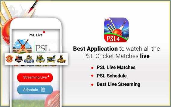 PSL live cricket-Live match streaming app screenshot 5