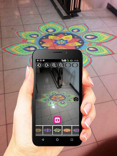 Rangoli Design Photo Camera screenshot 8