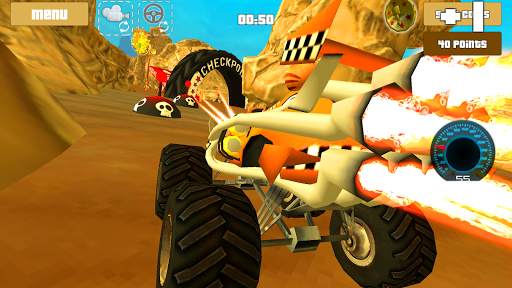 Cat Race Car Extreme Driving screenshot 1