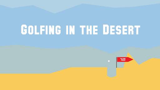Desert Golf Games Free screenshot 1