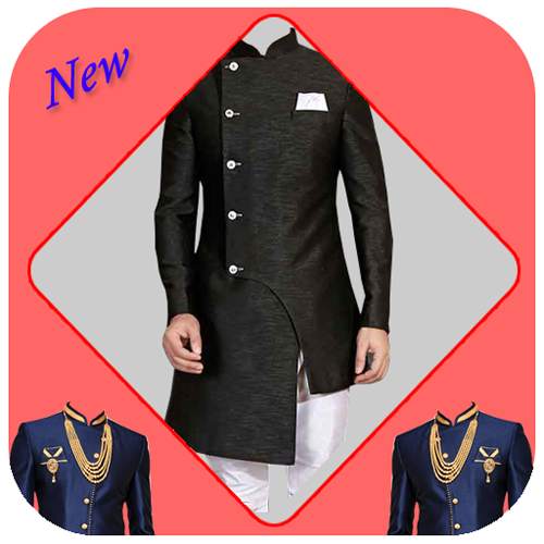 Party Wear Nice Style Sherwani Suit Free screenshot 7