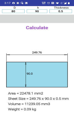 cone calculator screenshot 7