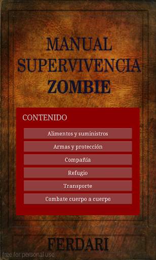 Manual de Supervivencia Zombie screenshot 9