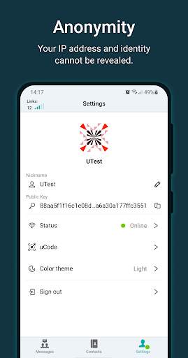 Utopia — Pribadong Messenger screenshot 5