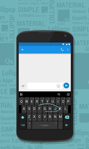 Mystic Black for TouchPal screenshot 1