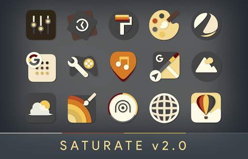 Saturate - Free Icon Pack screenshot 1