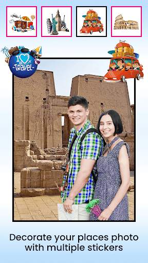 World Tour Places Photo Editor 3 تصوير الشاشة
