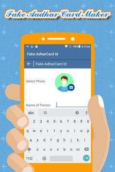 Fake Aadhar Card screenshot 1