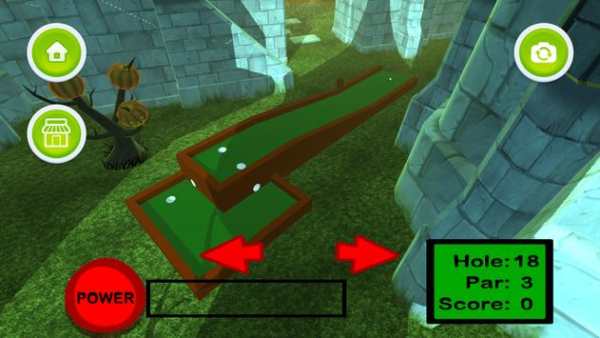 Mini Golf 3D Halloween स्क्रीनशॉट 8