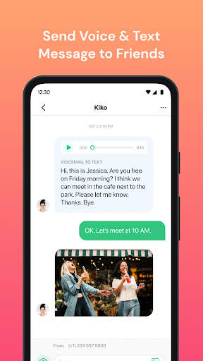 Textr Go: Personal Text & Call screenshot 1