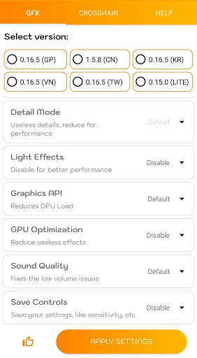 GFX Tool Pro - Game Booster for Battleground स्क्रीनशॉट 2