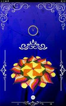 Pongal Rangoli Clock screenshot 11