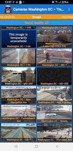 Cameras Washington DC Traffic screenshot 2